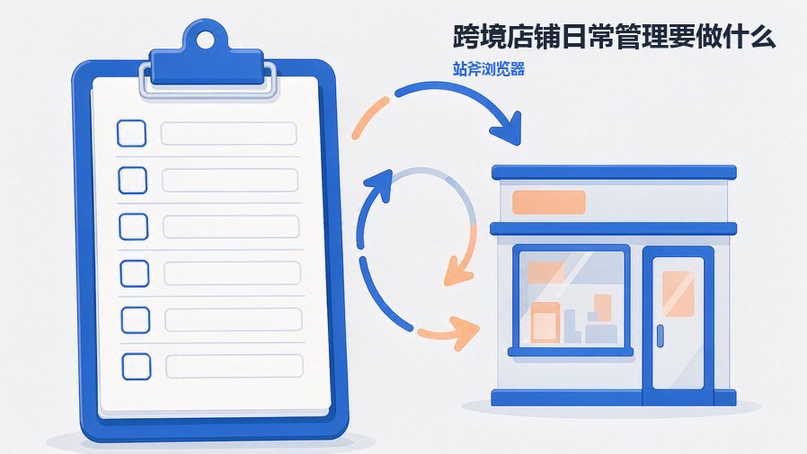 跨境店铺日常管理要做什么