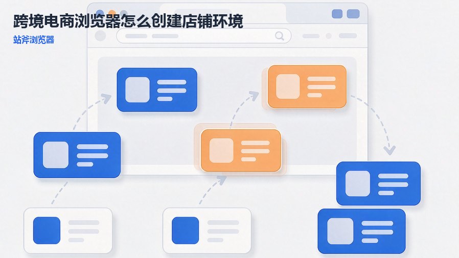 跨境电商浏览器怎么创建店铺环境