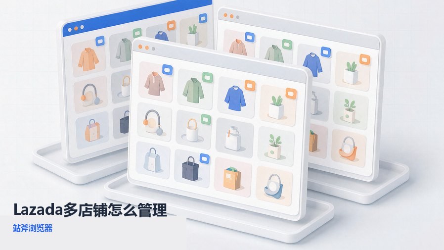 Lazada多店铺怎么管理？一店一份环境最省事
