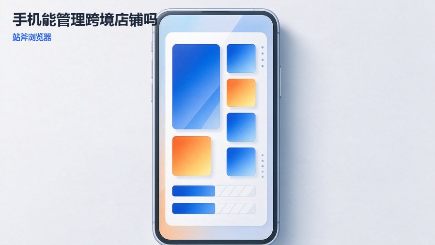 手机能管理跨境店铺吗？分清可操作与受限的运营事项