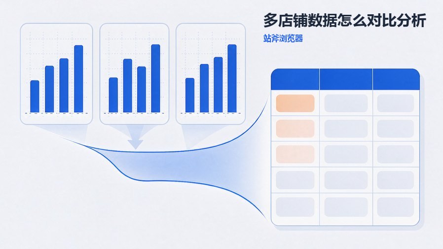 多店铺数据怎么对比分析？统一统计口径再汇总数据表