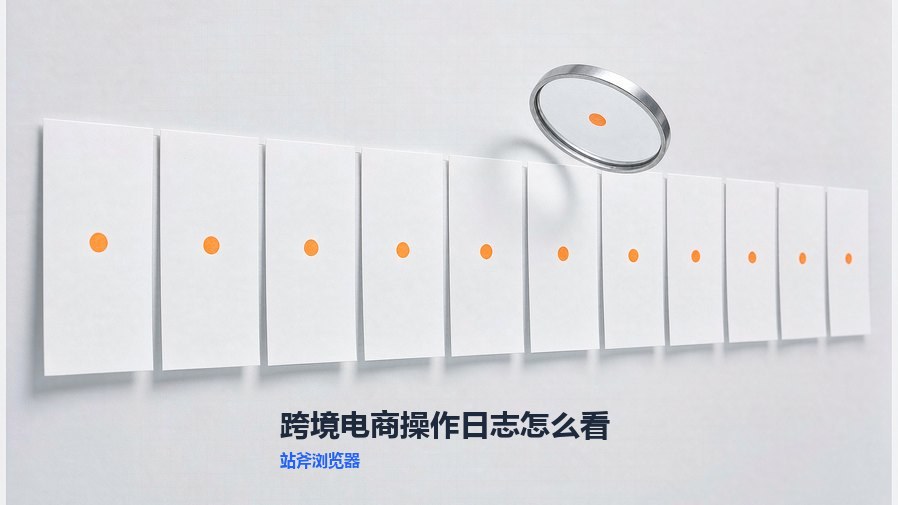 跨境电商操作日志怎么看才算数？出事时只认时间点和人