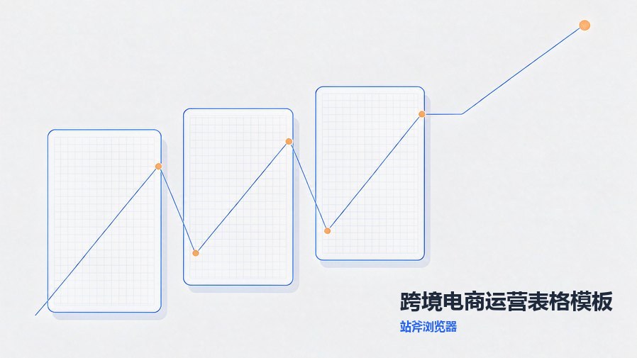 跨境电商运营表格模板怎么搭？三张表把货单账串起来