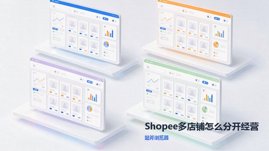 Shopee多店铺怎么分开经营