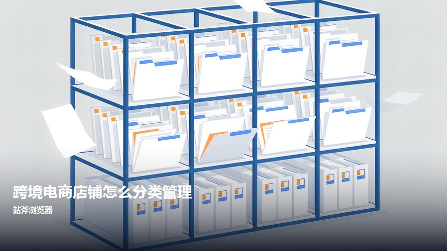 跨境电商店铺怎么分类管理才不乱？平台和角色各一级