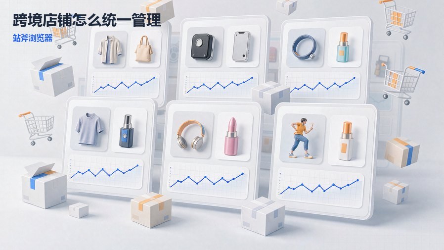 跨境店铺怎么统一管理