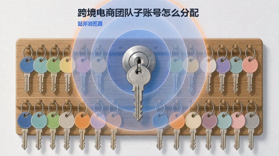 跨境电商团队子账号怎么分配权限？店铺和职能各授一套